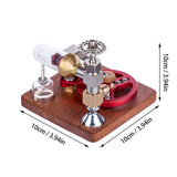 The Velocity-Sync: Variable Speed Stirling Engine