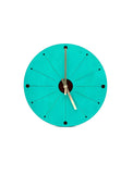 Turquoise Atomic  Clock