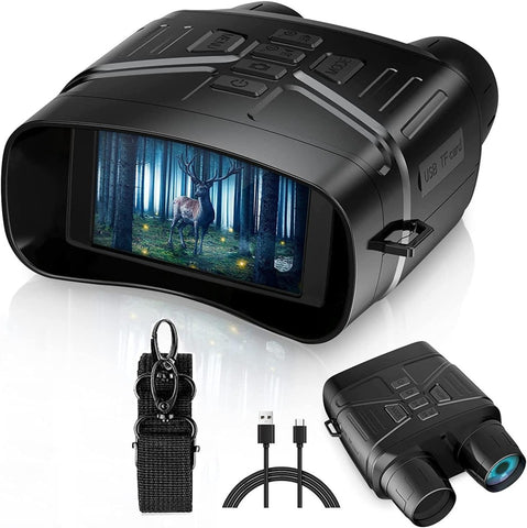 The Nocturnal-Eye: 4K Ultra-HD Night Vision Binoculars